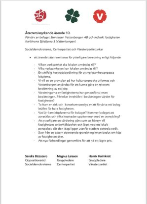 Återremissyrkande